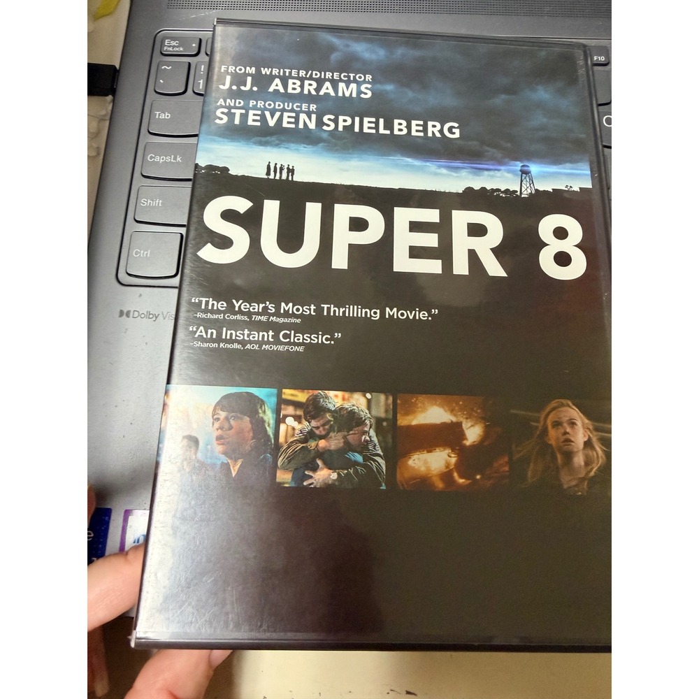 Super 8 DVD 2011 Widescreen J.J. Abrams Steven Spielberg Sci-Fi Mystery